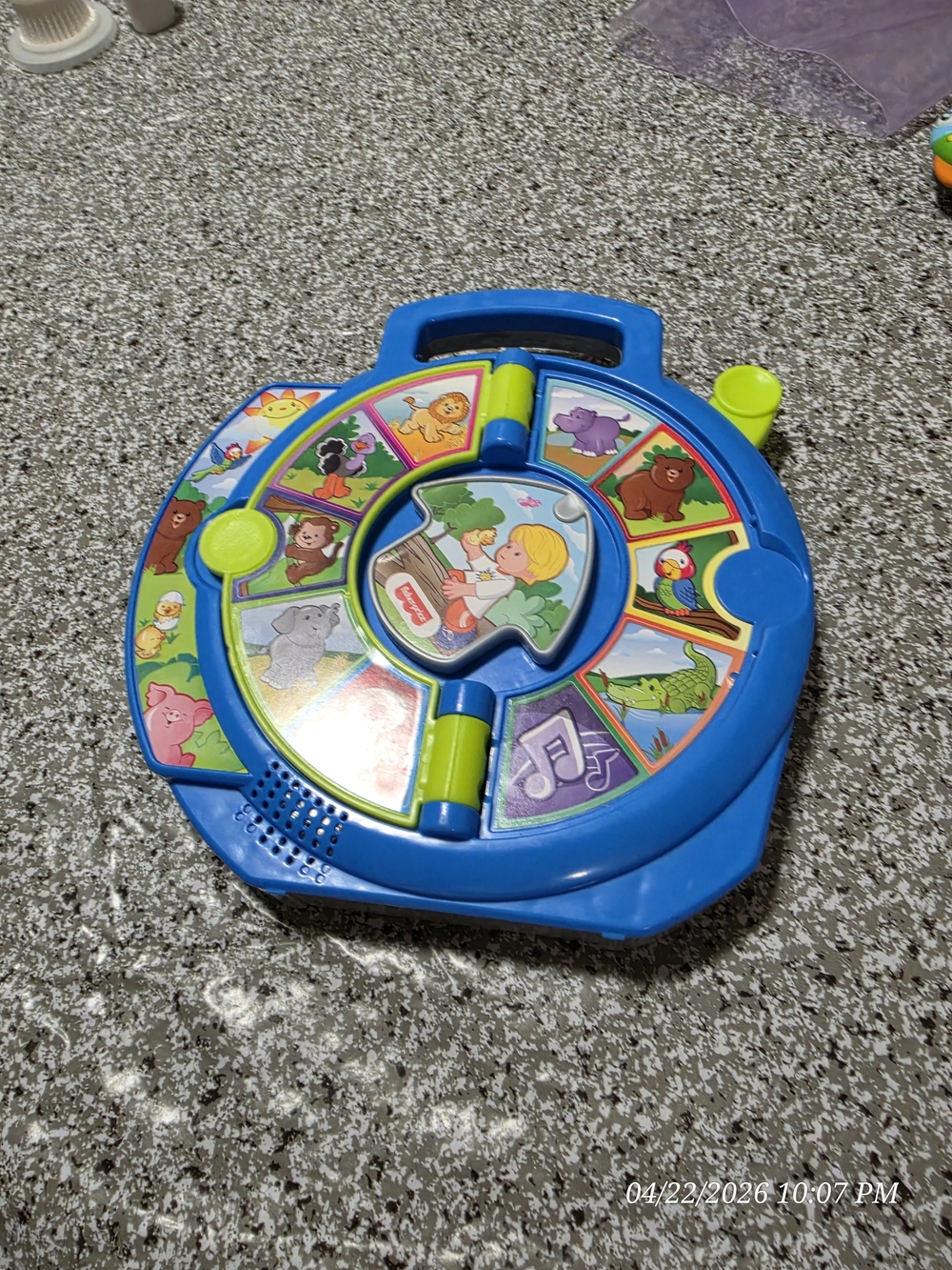 Fisher-Price Little People World of Animals See ‘n Say Toddler Musical Toy
